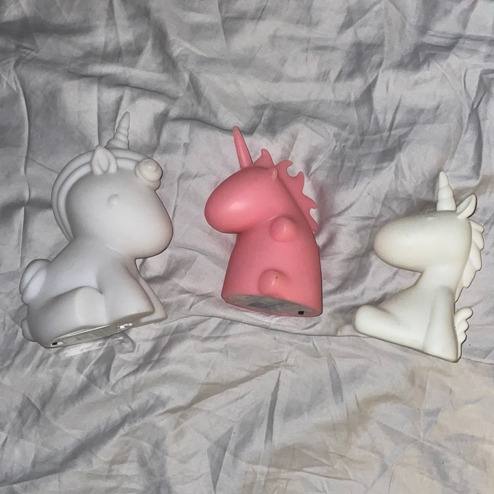 Set of 3 Unicorn Nightlights